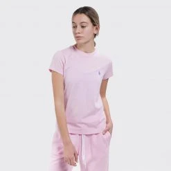 Γυναικεία Polo Ralph Lauren Classics Γυναικείο T-Shirt PINK 6 Γυναικεία Polo Ralph Lauren Classics Γυναικείο T-Shirt PINK -Γυναικεία Ρούχα Εκπτώσεις polo ralph lauren w 12 1 2022 classics t shirt 2