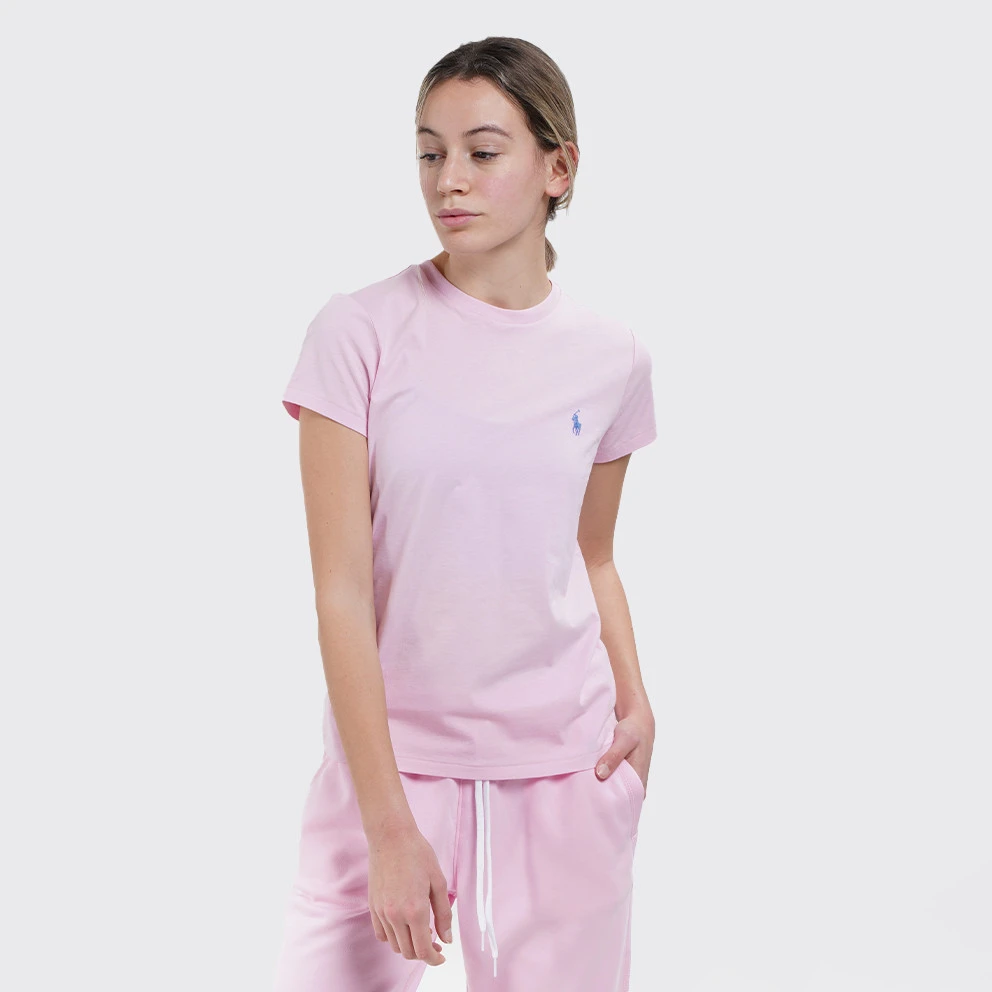 Γυναικεία Polo Ralph Lauren Classics Γυναικείο T-Shirt PINK 3 Γυναικεία Polo Ralph Lauren Classics Γυναικείο T-Shirt PINK - Image 3