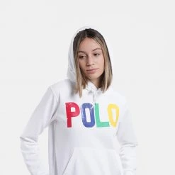 Γυναικεία Polo Ralph Lauren Γυναικείo Φούτερ WHITE -Γυναικεία Ρούχα Εκπτώσεις polo ralph lauren w 12 1 2022 concept sweatshirt 2