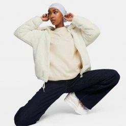 Γυναικεία Puma Classics Faux Fur Γυναικείο Μπουφάν Pristine -Γυναικεία Ρούχα Εκπτώσεις puma classics faux fur jacket 4