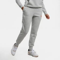 Γυναικεία Puma Mass Merchant Style Fleece Γυναικείο Παντελόνι Φόρμας Light Gray Heather-Deep Apricot -Γυναικεία Ρούχα Εκπτώσεις puma mass merchant style sweatpants fl 2