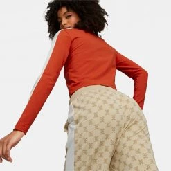 Γυναικεία Puma T7 AOP Γυναικείο Παντελόνι Φόρμας LIGHT SAND -Γυναικεία Ρούχα Εκπτώσεις puma t7 aop pants 6