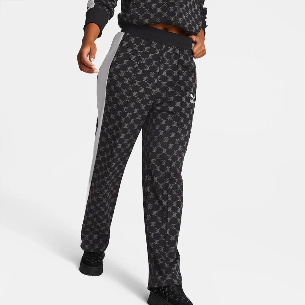 Γυναικεία Puma T7 AOP Γυναικείο Παντελόνι Φόρμας PUMA BLACK