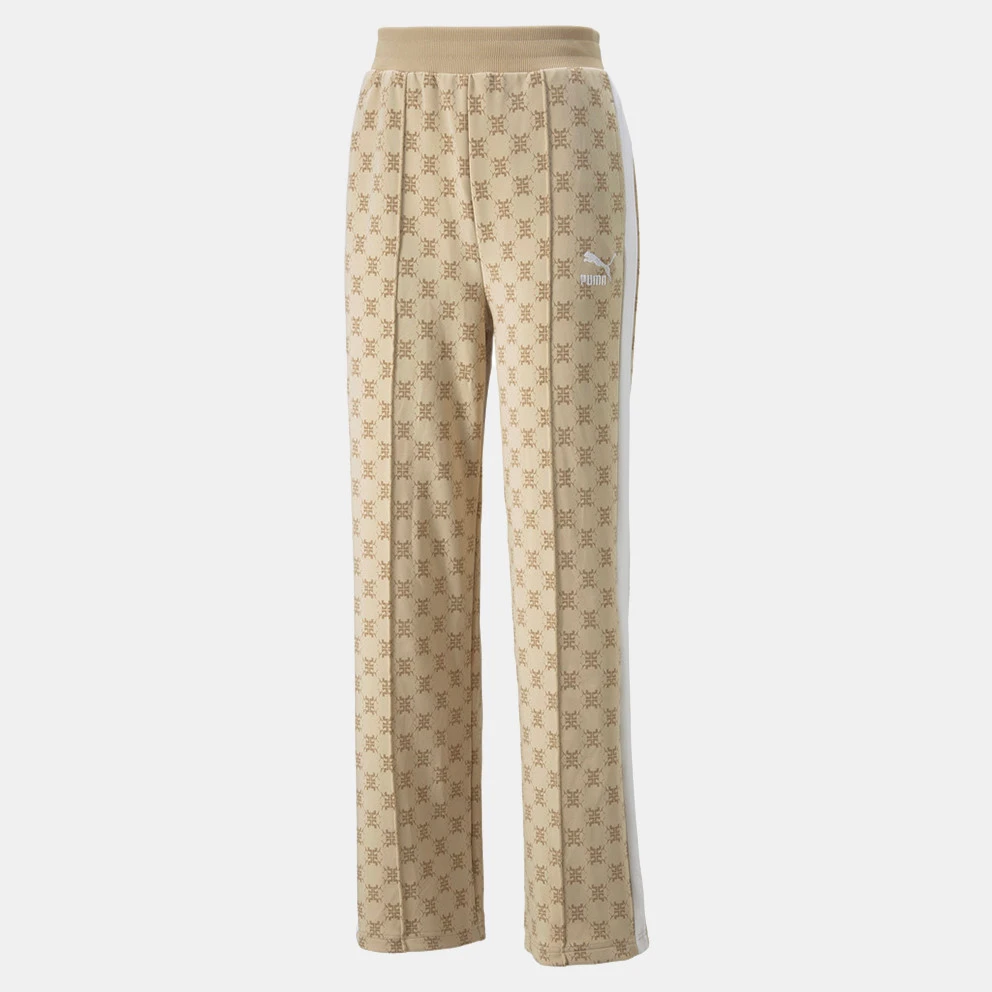 Γυναικεία Puma T7 AOP Γυναικείο Παντελόνι Φόρμας LIGHT SAND