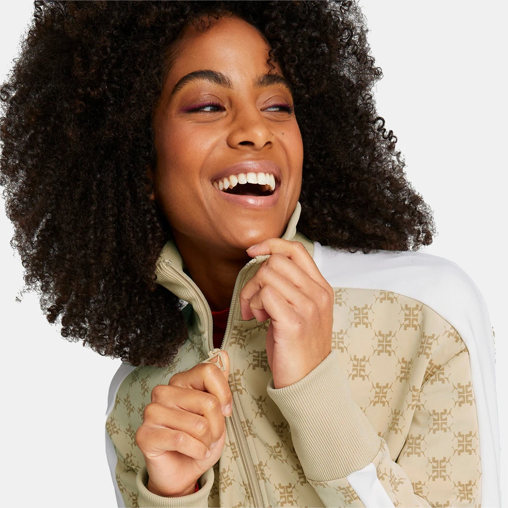 Puma T7 Printed Γυναικεία Ζακέτα LIGHT SAND 4 Puma T7 Printed Γυναικεία Ζακέτα LIGHT SAND - Image 4