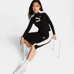 Γυναικεία Puma T7 Cropped Slim Longsleeve Tee PUMA BLACK -Γυναικεία Ρούχα Εκπτώσεις puma t7 cropped slim longsleeve tee 4