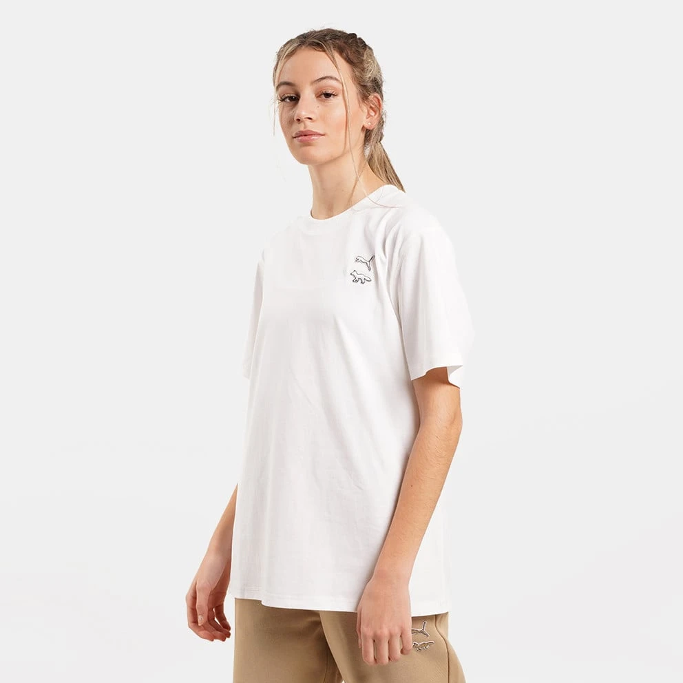 Γυναικεία Puma X Maison Kitsune Unisex T-shirt PUMA WHITE 2 Γυναικεία Puma X Maison Kitsune Unisex T-shirt PUMA WHITE - Image 2