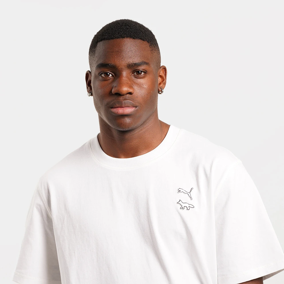 Γυναικεία Puma X Maison Kitsune Unisex T-shirt PUMA WHITE 6 Γυναικεία Puma X Maison Kitsune Unisex T-shirt PUMA WHITE - Image 6