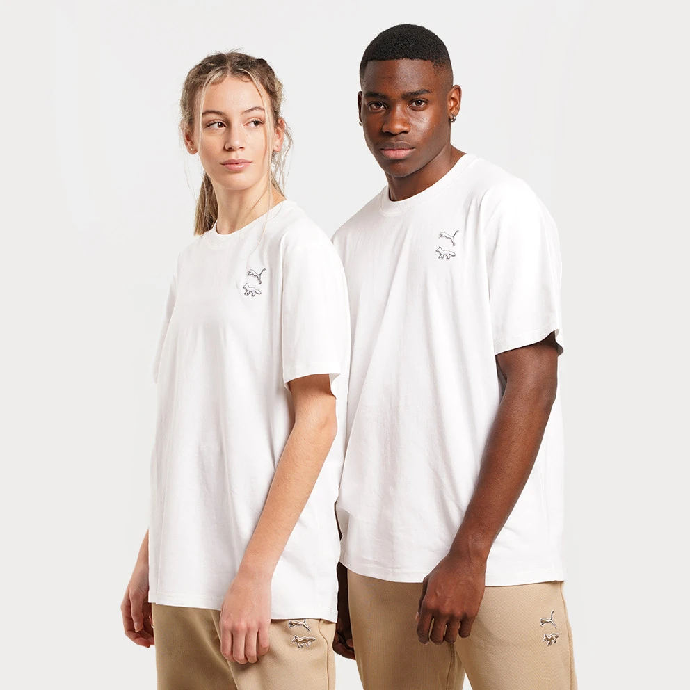 Γυναικεία Puma X Maison Kitsune Unisex T-shirt PUMA WHITE 1 Γυναικεία Puma X Maison Kitsune Unisex T-shirt PUMA WHITE