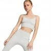 Γυναικεία Puma X VOGUE Seamless Bra Top LIGHT GRAY HEATHER -Γυναικεία Ρούχα Εκπτώσεις puma x vogue seamless bra top