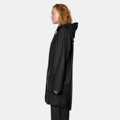 Γυναικεία Rains Long Unisex Αδιάβροχο Black -Γυναικεία Ρούχα Εκπτώσεις rains long jacket 5