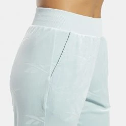Γυναικεία Reebok Classics Energy Q4 Velour Γυναικείο Παντελόνι Φόρμας SEAGRY -Γυναικεία Ρούχα Εκπτώσεις reebok classics cl energy q4 velour pant 8