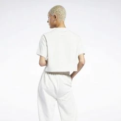 Γυναικεία Reebok Classics Big Logo Γυναικείο T-Shirt CHAMEL -Γυναικεία Ρούχα Εκπτώσεις reebok classics cl pf big logo tee 1