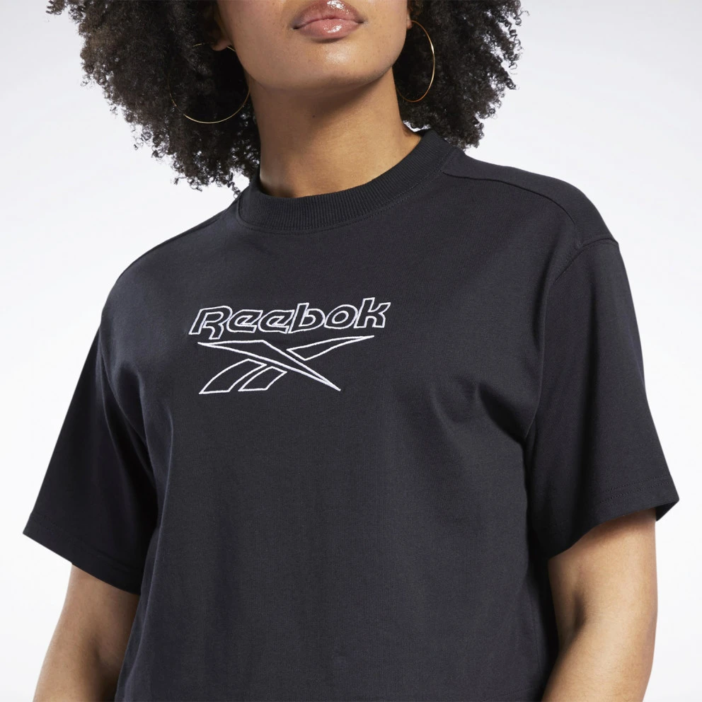 Γυναικεία Reebok Classics Big Logo Γυναικείο T-Shirt Black 3 Γυναικεία Reebok Classics Big Logo Γυναικείο T-Shirt Black - Image 3