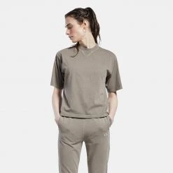 Γυναικεία Reebok Classics Natural Dye Boxy Γυναικείο T-Shirt TREKGR