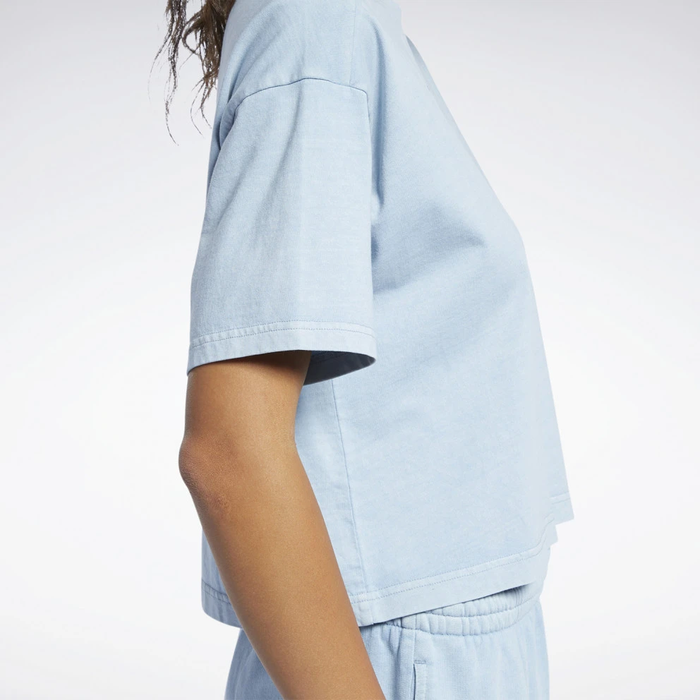 Reebok Classics Natural Dye Γυναικεία Crop Μπλούζα METGRY 4 Reebok Classics Natural Dye Γυναικεία Crop Μπλούζα METGRY - Image 4