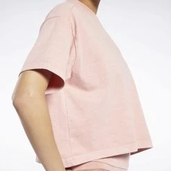 Reebok Classics Natural Dye Γυναικεία Crop Μπλούζα FROBER -Γυναικεία Ρούχα Εκπτώσεις reebok classics cl rbk nd cropped t 3
