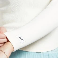 Reebok Classics Natural Dye Ribbed Γυναικεία Μπλούζα με Μακρύ Μανίκι NONDYE -Γυναικεία Ρούχα Εκπτώσεις reebok classics cl rbk nd rib ls top 4