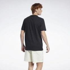 Γυναικεία Reebok Classics Graphic Unisex T-shirt BLACK -Γυναικεία Ρούχα Εκπτώσεις reebok classics cl sr graphic tee 8