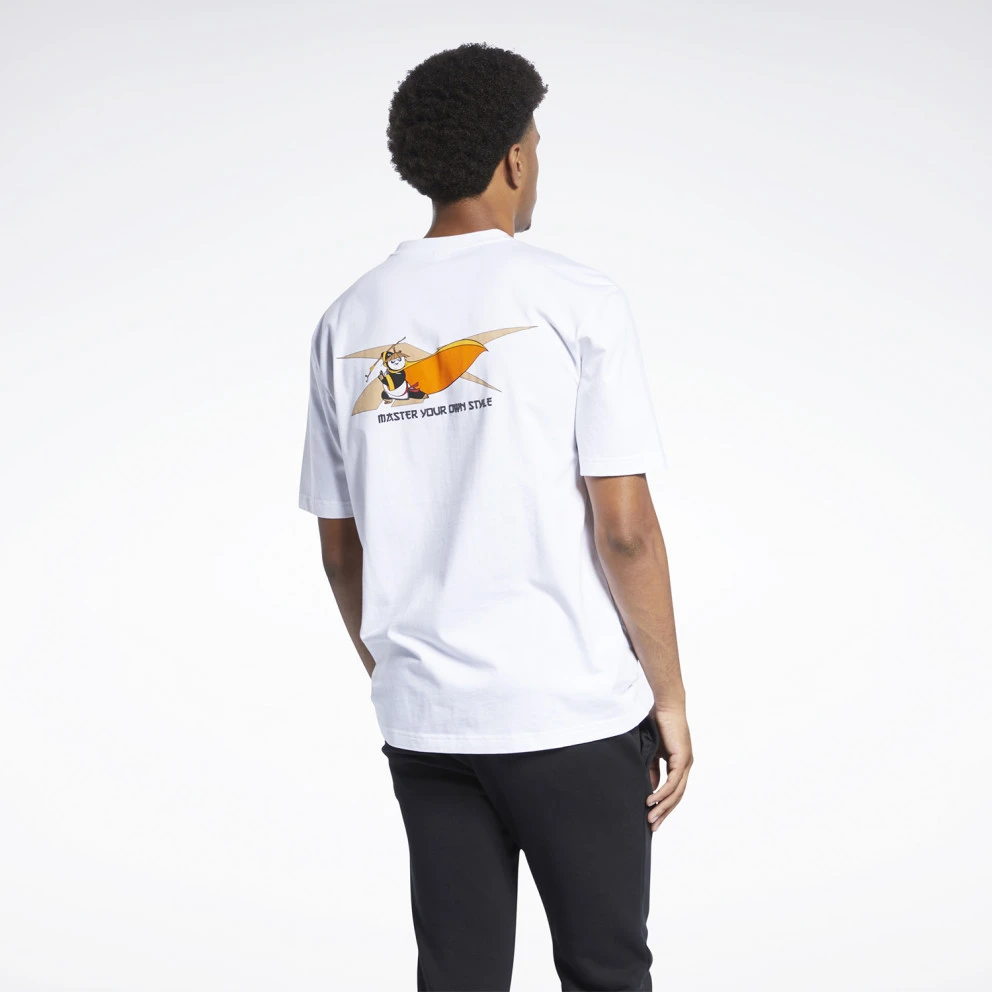 Γυναικεία Reebok Classics X Kung Fu Panda FU Ανδρικό T-shirt WHITE 2 Γυναικεία Reebok Classics X Kung Fu Panda FU Ανδρικό T-shirt WHITE - Image 2