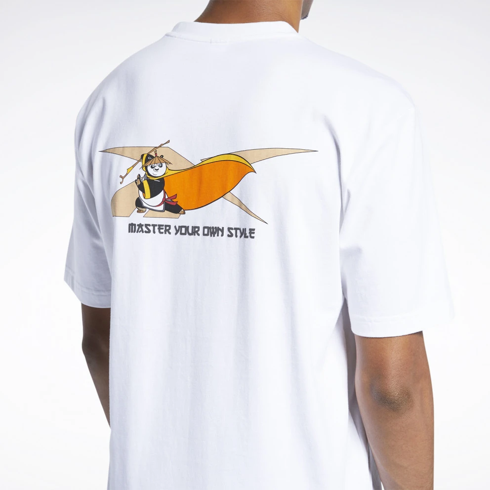 Γυναικεία Reebok Classics X Kung Fu Panda FU Ανδρικό T-shirt WHITE 4 Γυναικεία Reebok Classics X Kung Fu Panda FU Ανδρικό T-shirt WHITE - Image 4