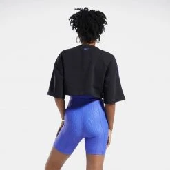 Reebok Classics Cardi B Crop Γυναικεία Μπλούζα Φούτερ BLACK 7 Reebok Classics Cardi B Crop Γυναικεία Μπλούζα Φούτερ BLACK -Γυναικεία Ρούχα Εκπτώσεις reebok classics rbk cardi b crop t shirt 1