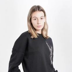 Γυναικεία Reebok Sport Modern Safari Cover-Up Γυναικείο Φούτερ BLACK -Γυναικεία Ρούχα Εκπτώσεις reebok sport modern safari coverup 2