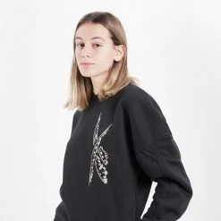 Γυναικεία Reebok Sport Modern Safari Cover-Up Γυναικείο Φούτερ BLACK -Γυναικεία Ρούχα Εκπτώσεις reebok sport modern safari coverup 3