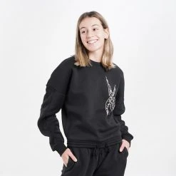 Γυναικεία Reebok Sport Modern Safari Cover-Up Γυναικείο Φούτερ BLACK -Γυναικεία Ρούχα Εκπτώσεις reebok sport modern safari coverup 4