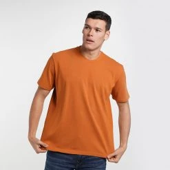 Γυναικεία Slaps Unisex T-Shirt TREKGR (ΚΑΦΕ) -Γυναικεία Ρούχα Εκπτώσεις slaps t shirt unisex organic 11