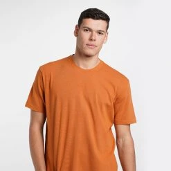 Γυναικεία Slaps Unisex T-Shirt TREKGR (ΚΑΦΕ) -Γυναικεία Ρούχα Εκπτώσεις slaps t shirt unisex organic 13