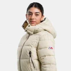 Γυναικεία Superdry Fuji Croppped Γυναικείο Μπουφάν PELICAN -Γυναικεία Ρούχα Εκπτώσεις superdry d1 crop hooded fuji mpoufan gunaikeio 7