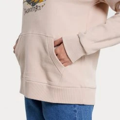 Superdry D1 Vintage Boho Γυναικεία Μπλούζα με Κουκούλα MUSHROOM -Γυναικεία Ρούχα Εκπτώσεις superdry d1 vintage boho graphic hood fouter gunai 3