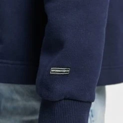 Superdry D1 Vintage Logo Rainbow Γυναικεία Μπλούζα με Μακρύ Μανίκι NAUTICAL NAVY -Γυναικεία Ρούχα Εκπτώσεις superdry d1 vintage logo rainbow hood fouter gunai 6