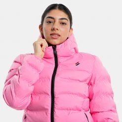Γυναικεία Superdry Fuji Croppped Γυναικείο Μπουφάν MARNE PINK -Γυναικεία Ρούχα Εκπτώσεις superdry d3 code all seasons fuji jacket mpoufan g 2