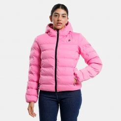 Γυναικεία Superdry Fuji Croppped Γυναικείο Μπουφάν MARNE PINK