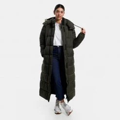 Γυναικεία Superdry D3 Touchline Γυναικείο Μπουφάν Παρκά KHAKI GRID