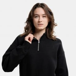 Γυναικεία Superdry Vintage Logo Emb Henley Φουτερ Γυναικειο Black -Γυναικεία Ρούχα Εκπτώσεις superdry vintage logo emb henley fouter gunaikeio 2