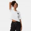 Γυναικεία The North Face Fine Γυναικείο Crop Top TNF WHITE -Γυναικεία Ρούχα Εκπτώσεις the north face w cropped fine tee tnf white