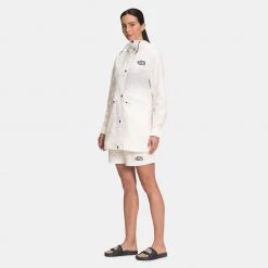 Γυναικεία The North Face Γυναικείο Μπουφάν WHITE -Γυναικεία Ρούχα Εκπτώσεις the north face w outline jkt gardenia white 3