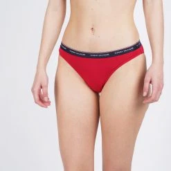 Tommy Jeans 3-Pack Γυναικεία Εσώρουχα Tango Red/White/Navy Blazer 15 Tommy Jeans 3-Pack Γυναικεία Εσώρουχα Tango Red/White/Navy Blazer -Γυναικεία Ρούχα Εκπτώσεις tommy hilfiger 3p bikini 6