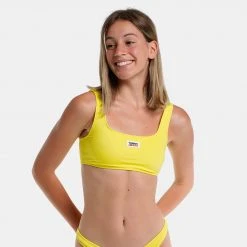 Γυναικεία Tommy Jeans Γυναικείο Bralette Magnetic Yellow