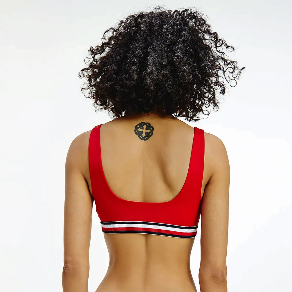 Γυναικεία Tommy Jeans Bralette Γυναικείο Μαγιό Πάνω Μέρος PRIMARY RED 2 Γυναικεία Tommy Jeans Bralette Γυναικείο Μαγιό Πάνω Μέρος PRIMARY RED - Image 2