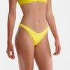 Γυναικεία Tommy Jeans High Leg Cheeky Γυναικείο Κάτω Μέρος Μαγιό Magnetic Yellow -Γυναικεία Ρούχα Εκπτώσεις tommy jeans high leg cheeky bikini 4