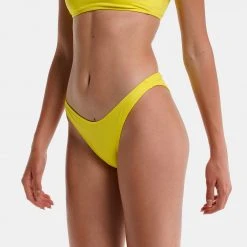 Γυναικεία Tommy Jeans High Leg Cheeky Γυναικείο Κάτω Μέρος Μαγιό Magnetic Yellow -Γυναικεία Ρούχα Εκπτώσεις tommy jeans high leg cheeky bikini 6