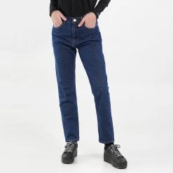 Γυναικεία Tommy Jeans Izzie Slim Γυναικείο Jean Παντελόνι Denim Dark