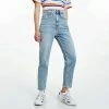 Γυναικεία Tommy Jeans Mom Ultra High Tapered Γυναικείο Jean Παντελόνι (Μήκος 32L) Denim Light -Γυναικεία Ρούχα Εκπτώσεις tommy jeans mom jean uhr tpr ae611 lbc