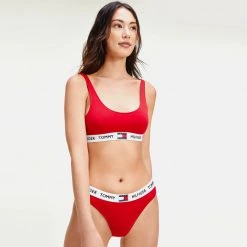 Γυναικεία Tommy Jeans Women’S Logo Thong TANGO RED -Γυναικεία Ρούχα Εκπτώσεις tommy jeans thong 2