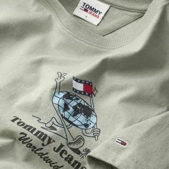 Γυναικεία Tommy Jeans Relaxed Fit Philosotees Γυναικείο T-shirt Faded Willow 5 Γυναικεία Tommy Jeans Relaxed Fit Philosotees Γυναικείο T-shirt Faded Willow -Γυναικεία Ρούχα Εκπτώσεις tommy jeans tjw classic philosotees 2 ss 2