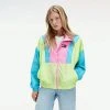 Γυναικεία Tommy Jeans Γυναικείο Jacket Faded Lime / Multi -Γυναικεία Ρούχα Εκπτώσεις tommy jeans tjw colorblock zip through